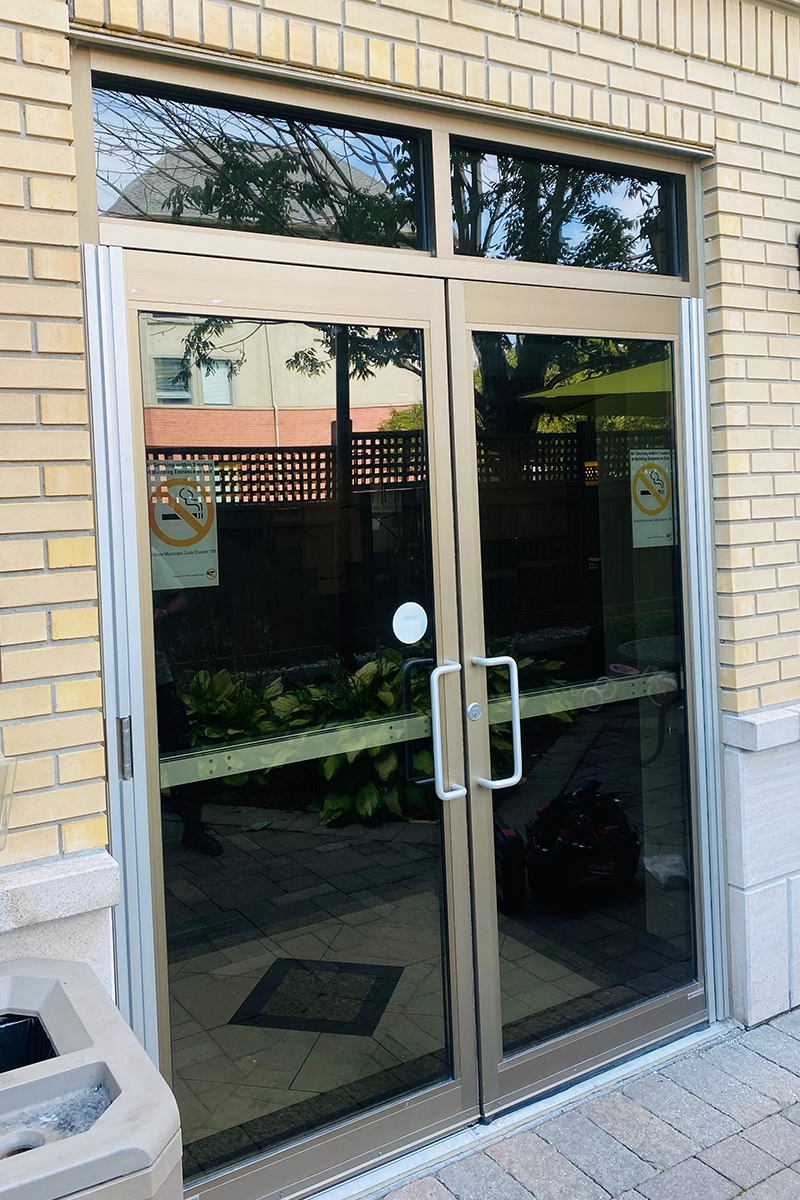 Business Glass Aluminium Door